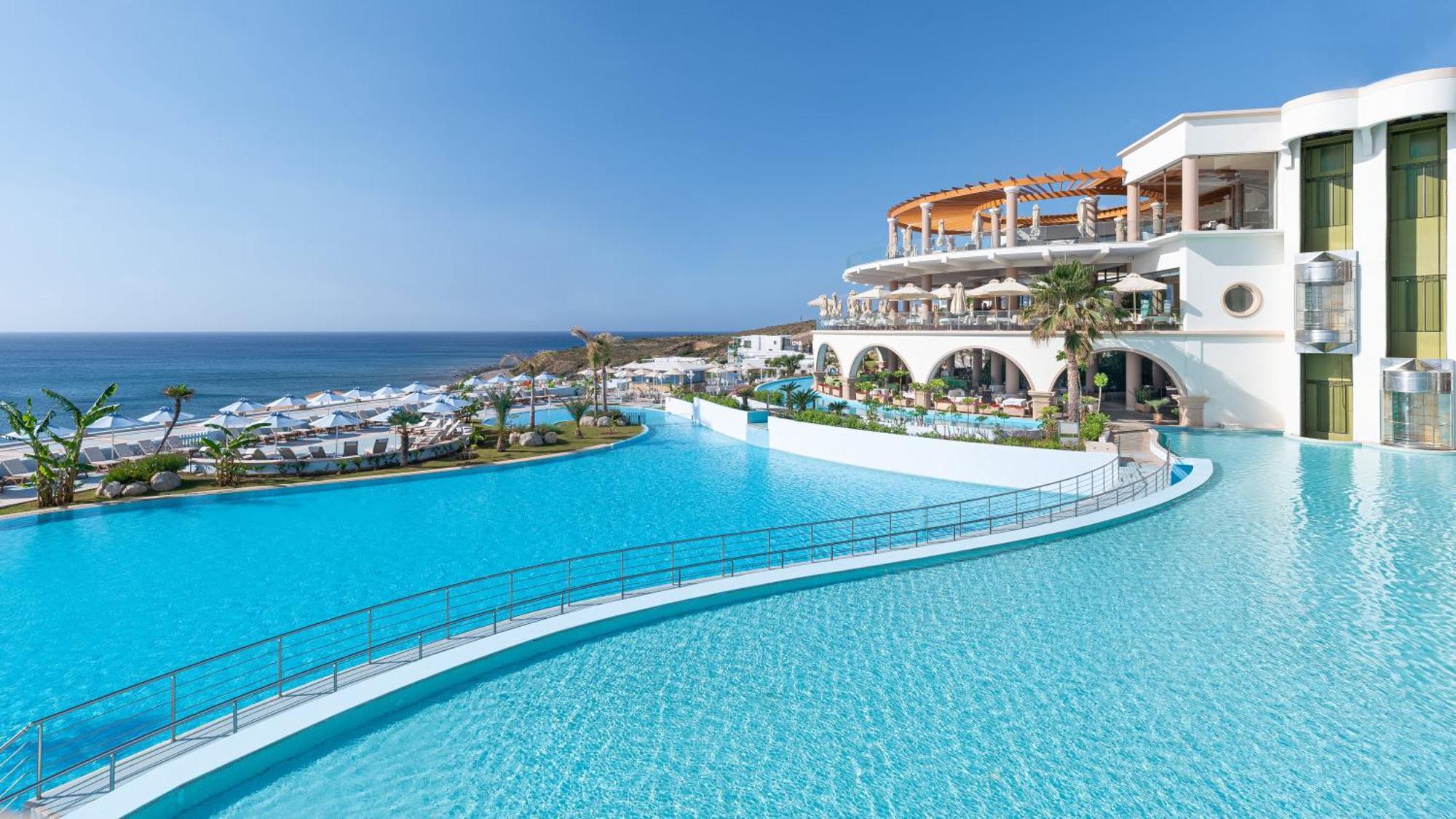 Atrium Prestige Thalasso Spa Resort & Villas Lakhania Bagian luar foto