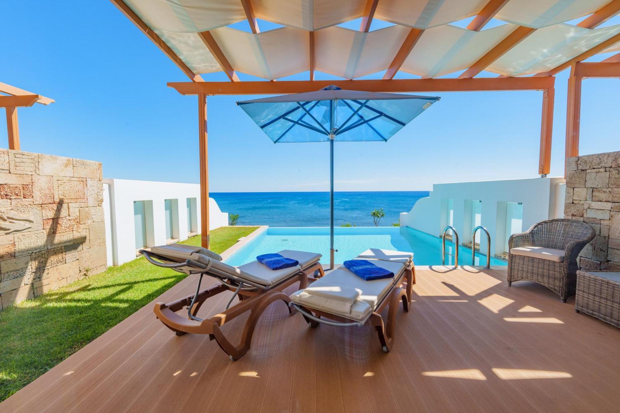 Atrium Prestige Thalasso Spa Resort & Villas Lakhania Bagian luar foto